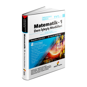 Üniversiteye Hazırlık Matematik Ders İşleyiş Modülleri 1. Kitap (Kampanyalı Ürün)