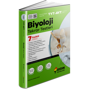 Üniversiteye Hazırlık TYT-AYT Biyoloji Tekrar Testleri (Kampanyalı Ürün)