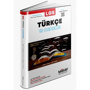 Miray 8. Sınıf Türkçe 15 Deneme